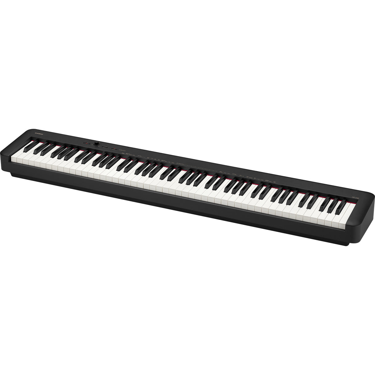 Casio CDP-S160 88-Key Digital Piano (Black) Bundle with Stand and Accessories