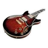 Ibanez AM Artstar 6 String Electric Guitar (Dark Brown Sunburst) with Case