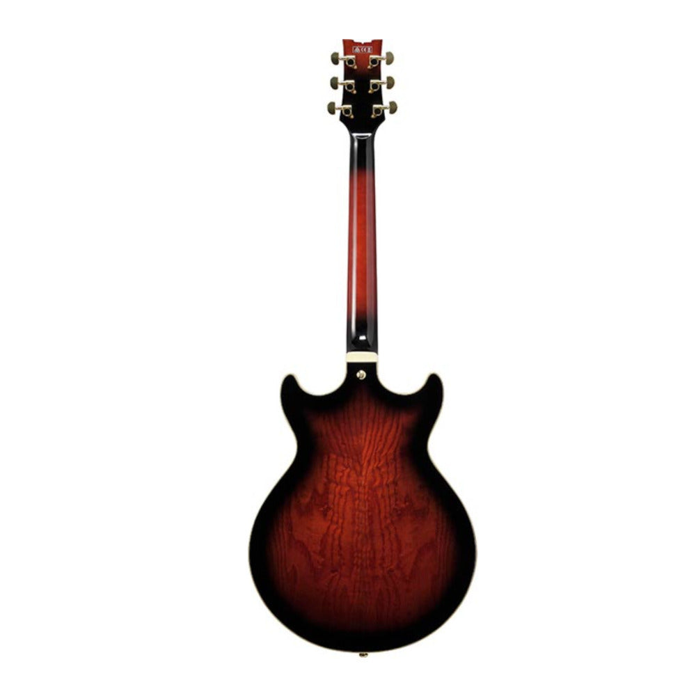 Ibanez AM Artstar 6 String Electric Guitar (Dark Brown Sunburst) with Case