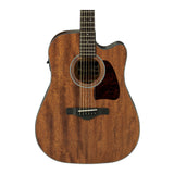 Ibanez Artwood Dreadnought Acoustic Electric Guitar (Open Pore Natural Finish)