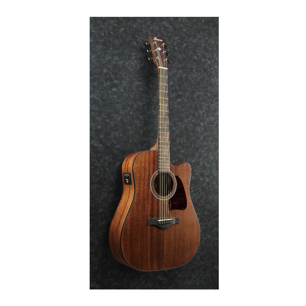 Ibanez Artwood Dreadnought Acoustic Electric Guitar (Open Pore Natural Finish)