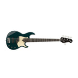 Yamaha BB435 BB400 Series 5-String Bass Guitar (Double Cutaway, Teal Blue)