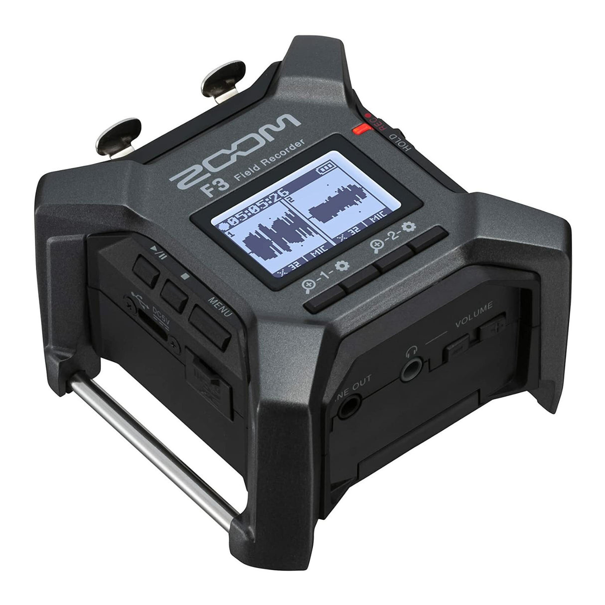 Zoom F3 Digital Multitrack Field Recorder with ZBTA1-ZOOM Bluetooth Adapter