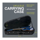Knox Gear Ukulele Padded Protective Carrying Case (Soprano)