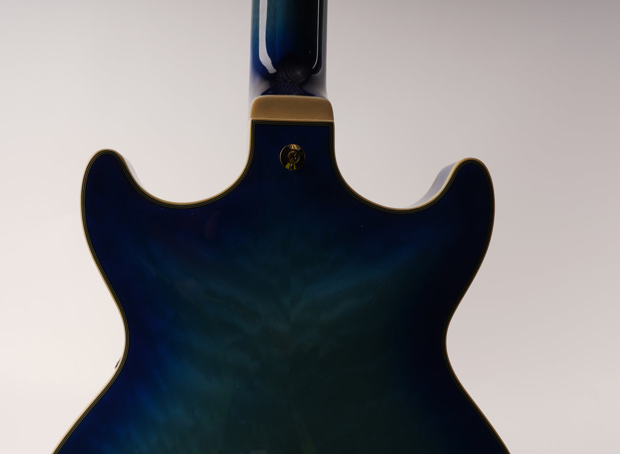 Ibanez AM Artcore Expressionist 6-String Electric Guitar (Jet Blue Burst) (Used)