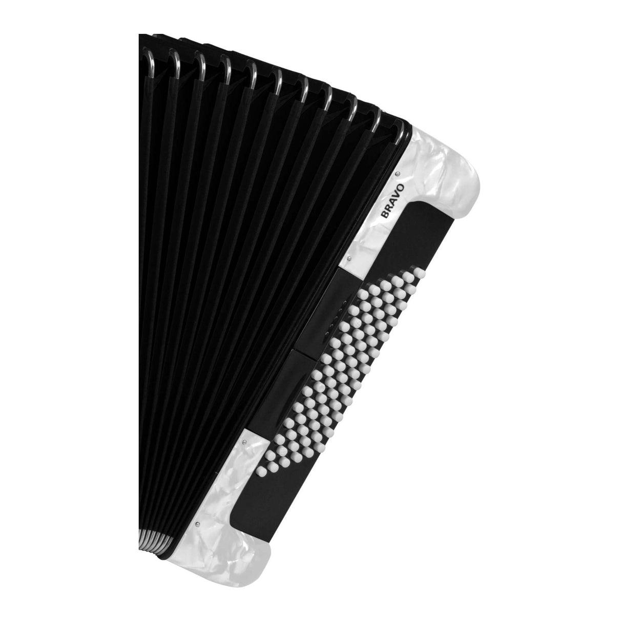 Hohner Bravo III 72 Chromatic Piano Key Accordion (Pearl White)