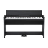 Korg LP-380 U 88-Key Digital Piano (Black) with Flip-Top Bench and Headphones