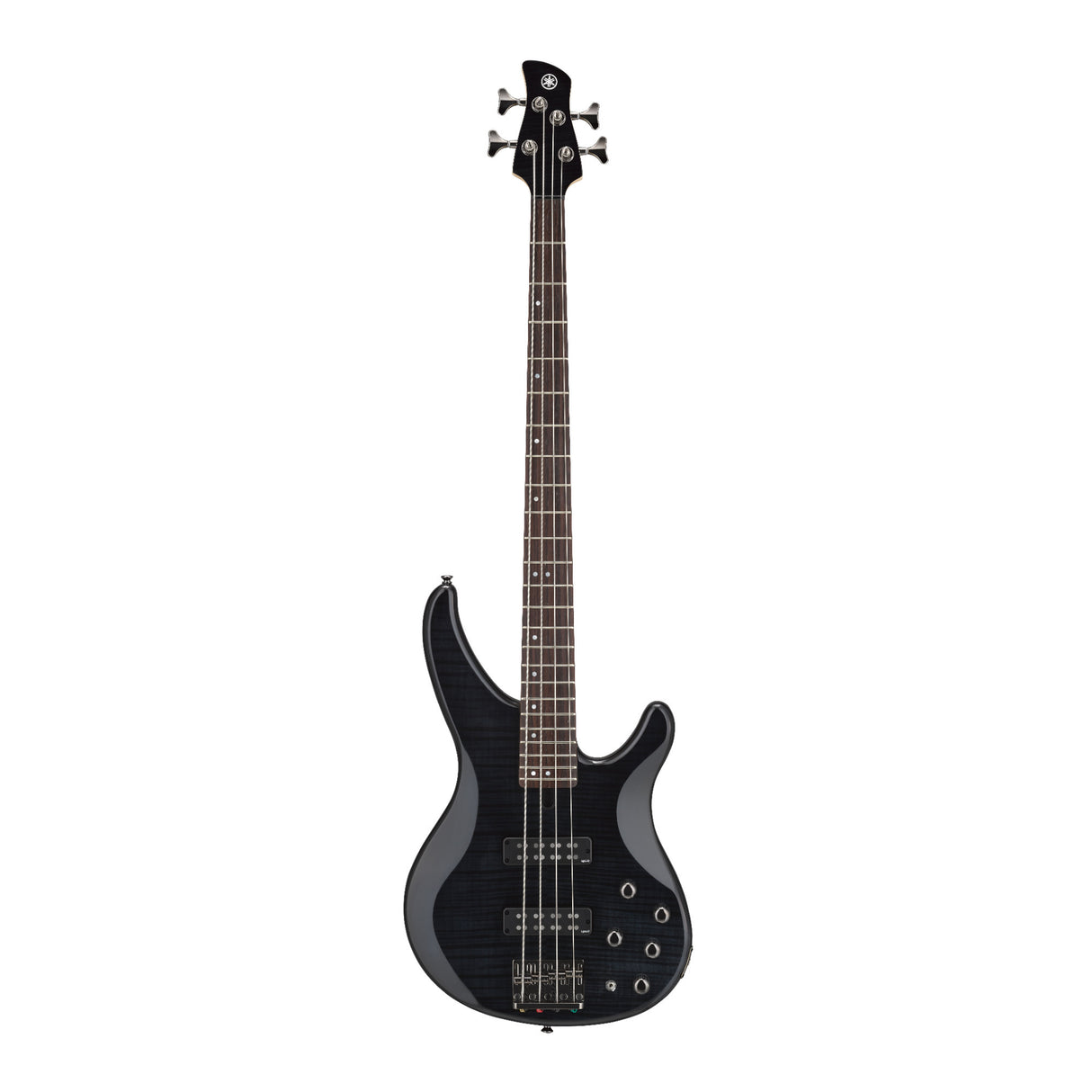Yamaha TRBX604FM 4-String Bass Guitar (Translucent Black, Right-Handed)