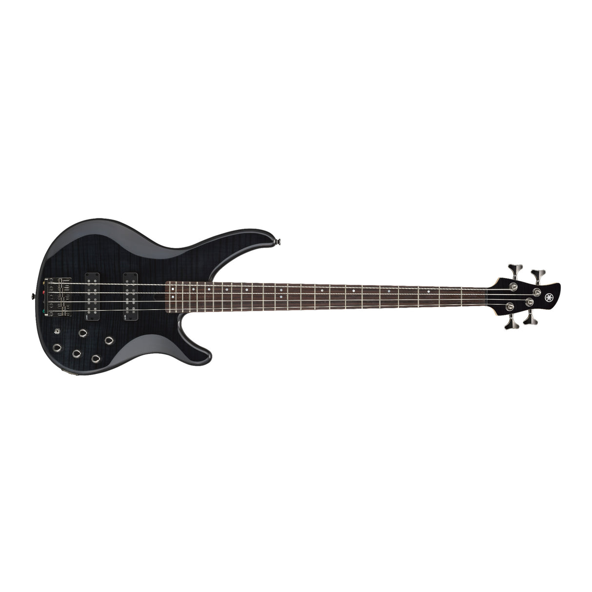 Yamaha TRBX604FM 4-String Bass Guitar (Translucent Black, Right-Handed)