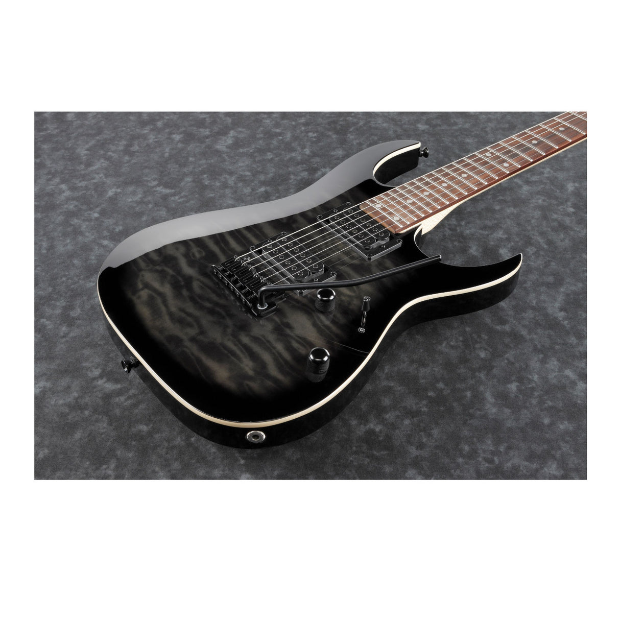 Ibanez GRGA 6-String Electric Guitar (Right Hand, Transparent Black Sunburst)