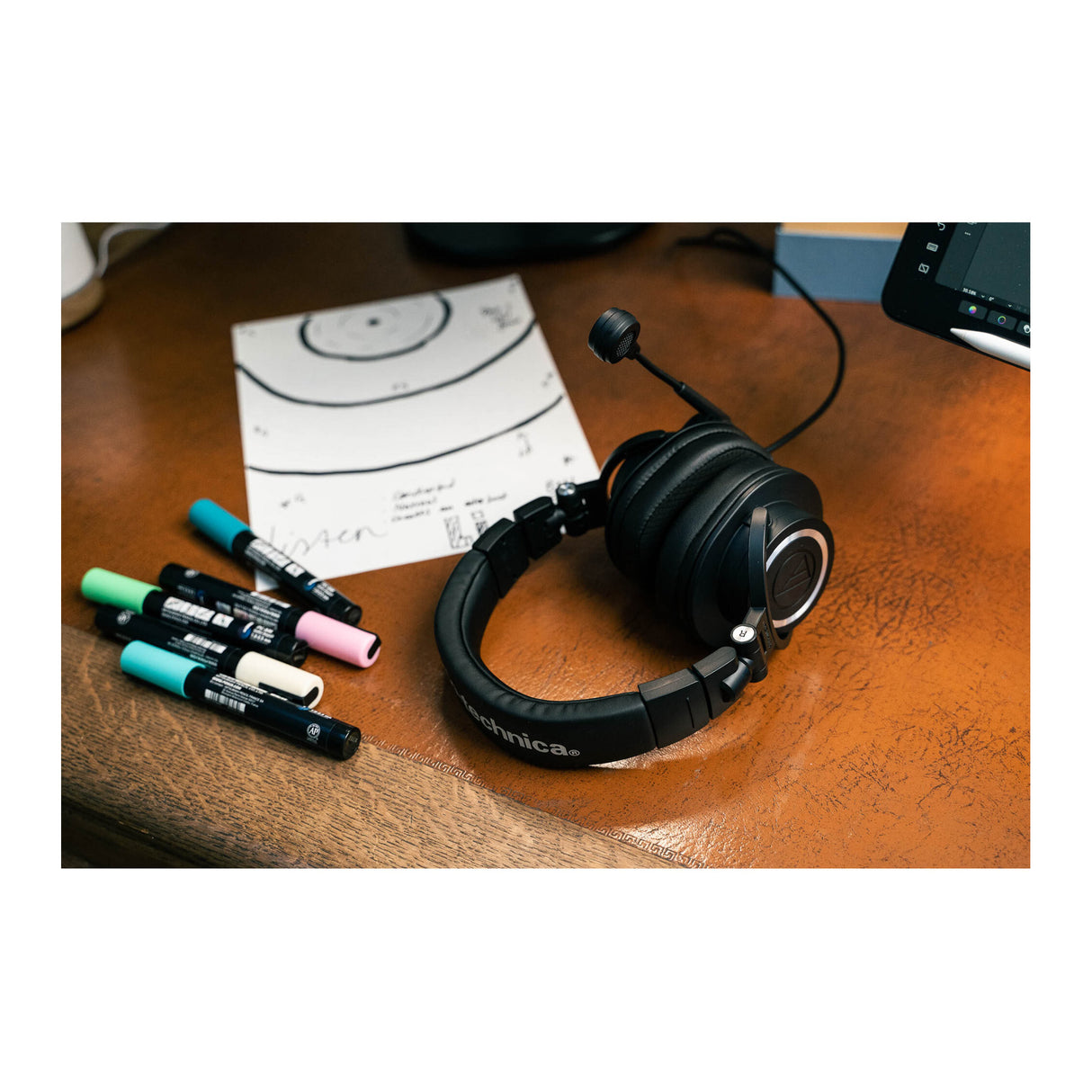 Audio-Technica ATH-M50xSTS-USB StreamSet Professional Streaming Headset