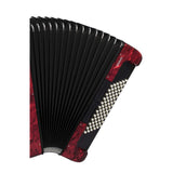 Hohner Bravo III 96 Chromatic Piano Key Accordion (Pearl Red)