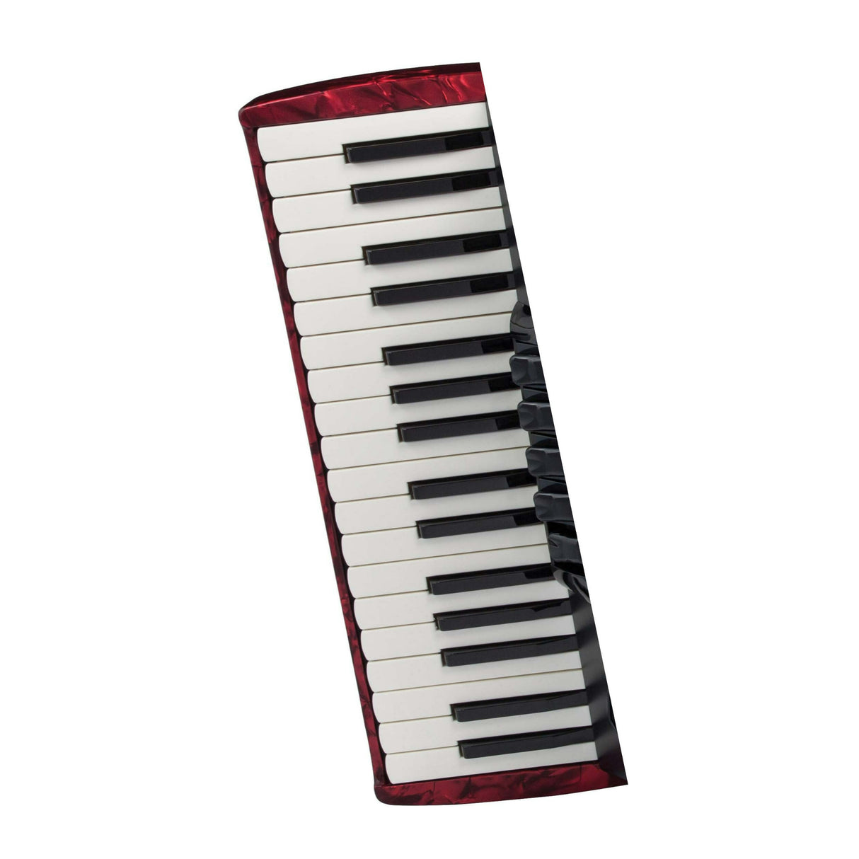 Hohner Bravo III 96 Chromatic Piano Key Accordion (Pearl Red)