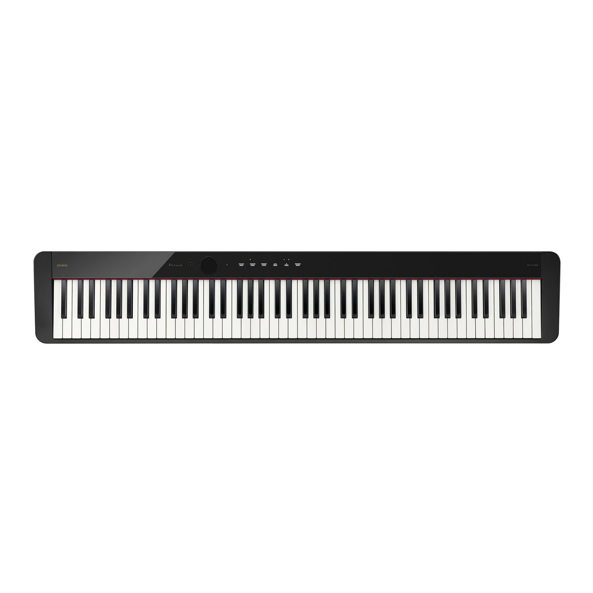 Casio Privia 88-Key Digital Piano with Casio CS68 Stand, Slim Design (Black)