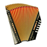 Hohner 3523EB Corona II Classic Accordion (EAD Keys, Jet Black)