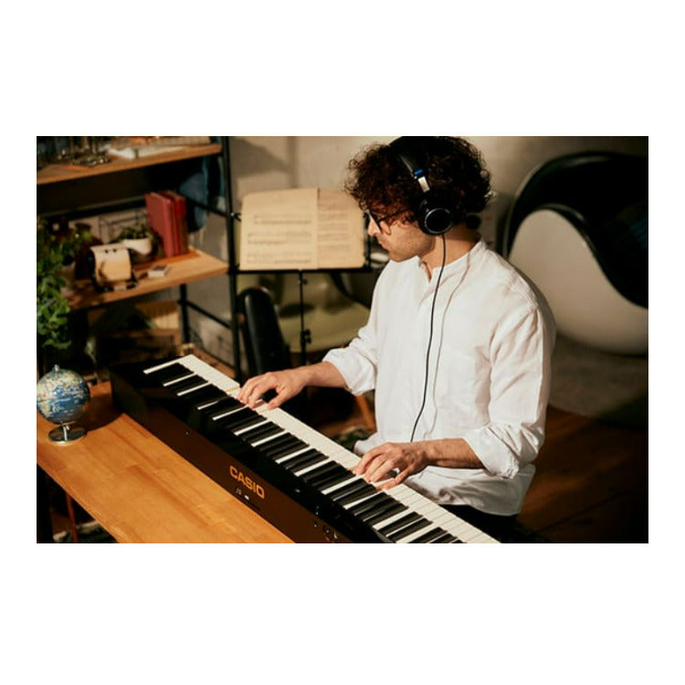 Casio PX-S5000 Privia 88-Key Digital Piano, 23 Built-In Tones (Black)