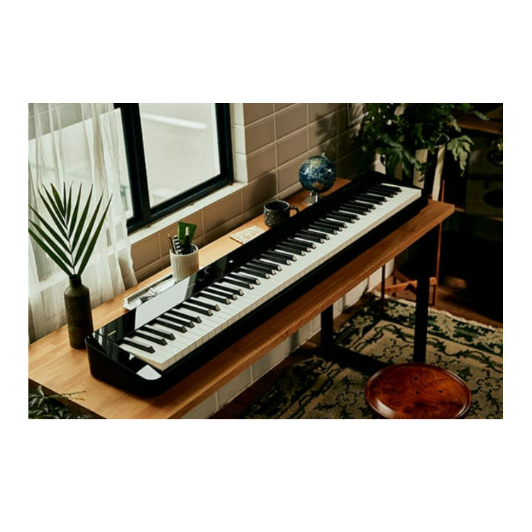 Casio PX-S5000 Privia 88-Key Digital Piano, 23 Built-In Tones (Black)