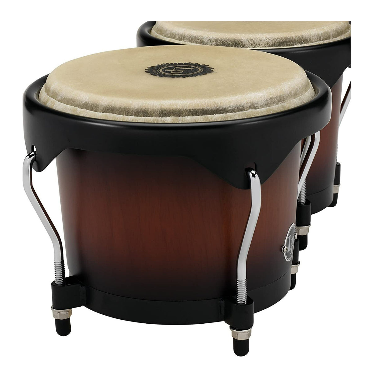 Latin Percussion City Series LP601NYVSB Satin Finish Bongos (Vintage Sunburst)