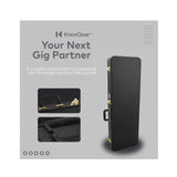 Knox Gear Electric Guitar Hard Shell Protective Carrying Case