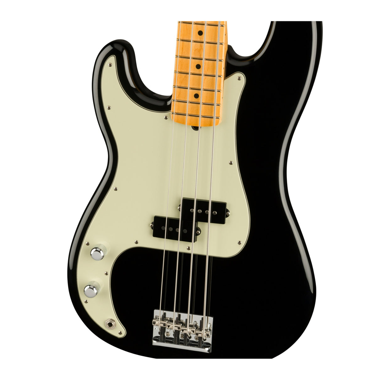 Fender American Professional II 4-String Bass Guitar Left-Handed (Black)