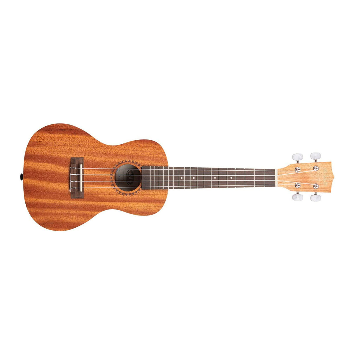 Kala KA-15C Satin Mahogany 4-String 18-Frets Concert Ukulele (Brown)