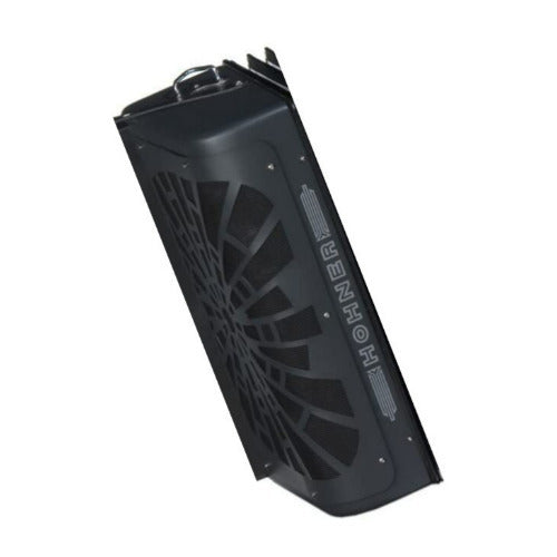 Hohner Compadre E, A, D 3-Row Diatonic Accordion (Black) with Gig Bag