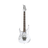 Ibanez Steve Vai Signature 6-String Electric Guitar (Left-Handed, White)