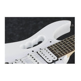 Ibanez Steve Vai Signature 6-String Electric Guitar (Left-Handed, White)