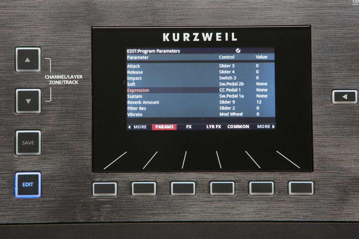Kurzweil PC4 88-Key Performance Controller and Synthesizer Workstation