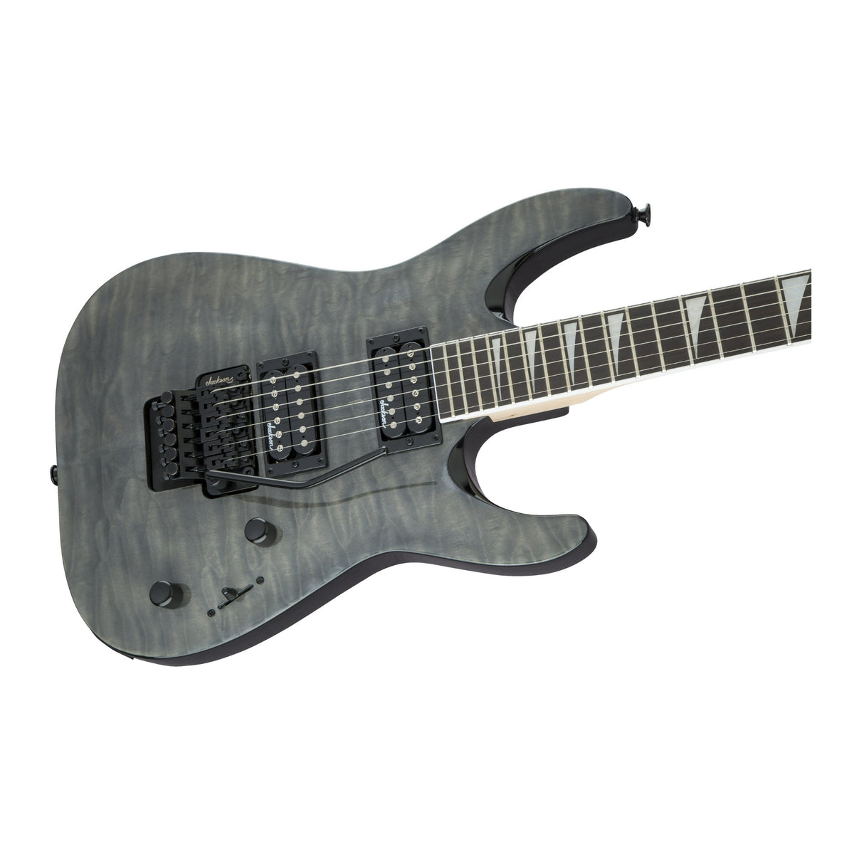 Jackson JS Series Dinky Arch Top JS32Q 6-String Electric Guitar (Black)