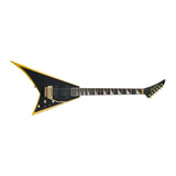 Jackson X Series Rhoads RRX24 6-String Guitar (Black with Neon Yellow Bevels)