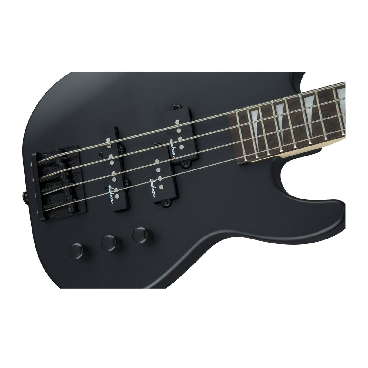 Jackson JS Series Concert Bass Minion JS1X 4-String Guitar (Satin Black)
