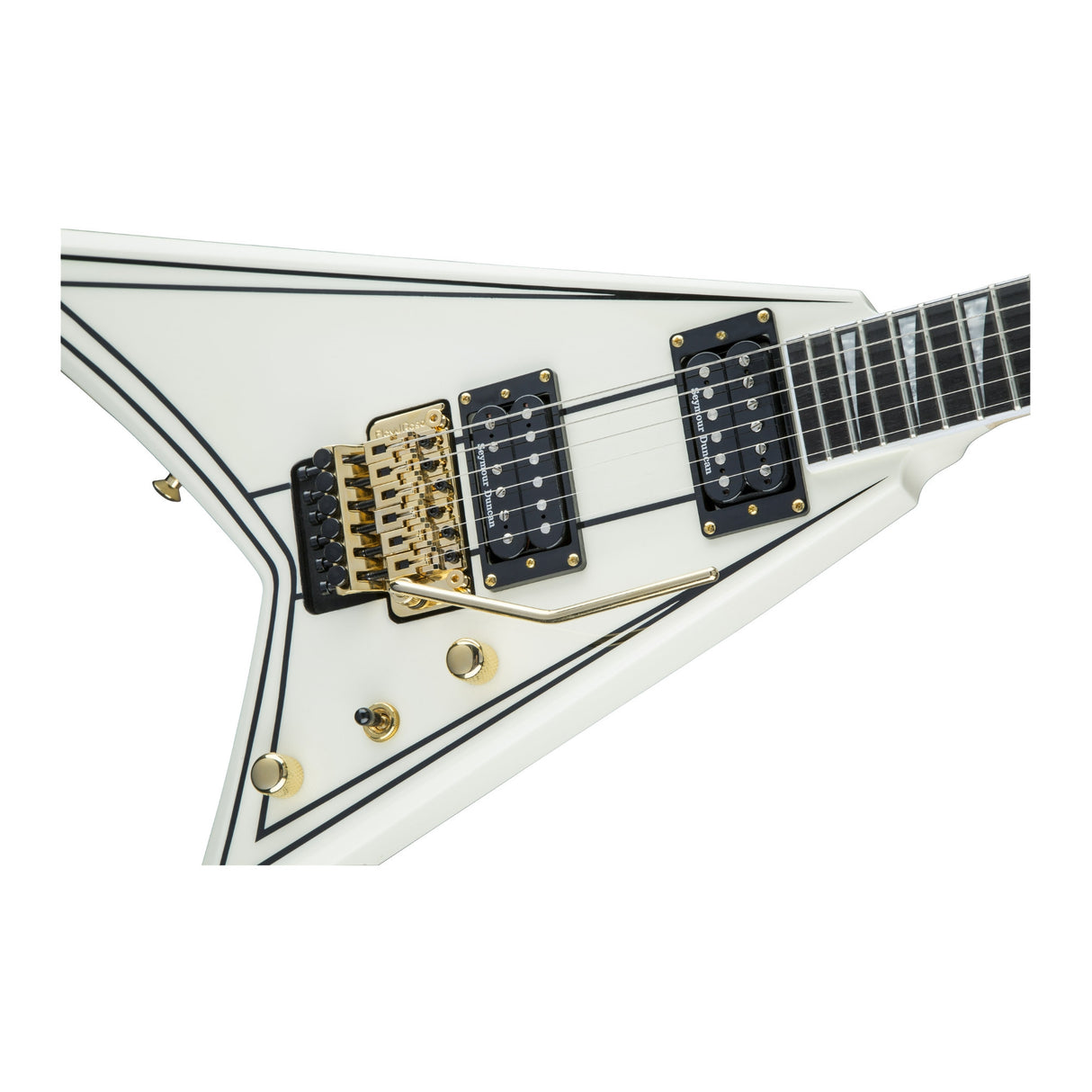 Jackson Pro Series Rhoads RR3 6-String Electric Guitar (Right-Handed, White)