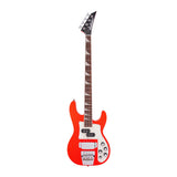 Jackson X Series Concert Bass CBXNT DX IV 4-String Guitar (Rocket Red)