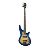 Jackson JS Series Spectra Bass JS3Q 4-String Electric Guitar (Amber Blue Burst)