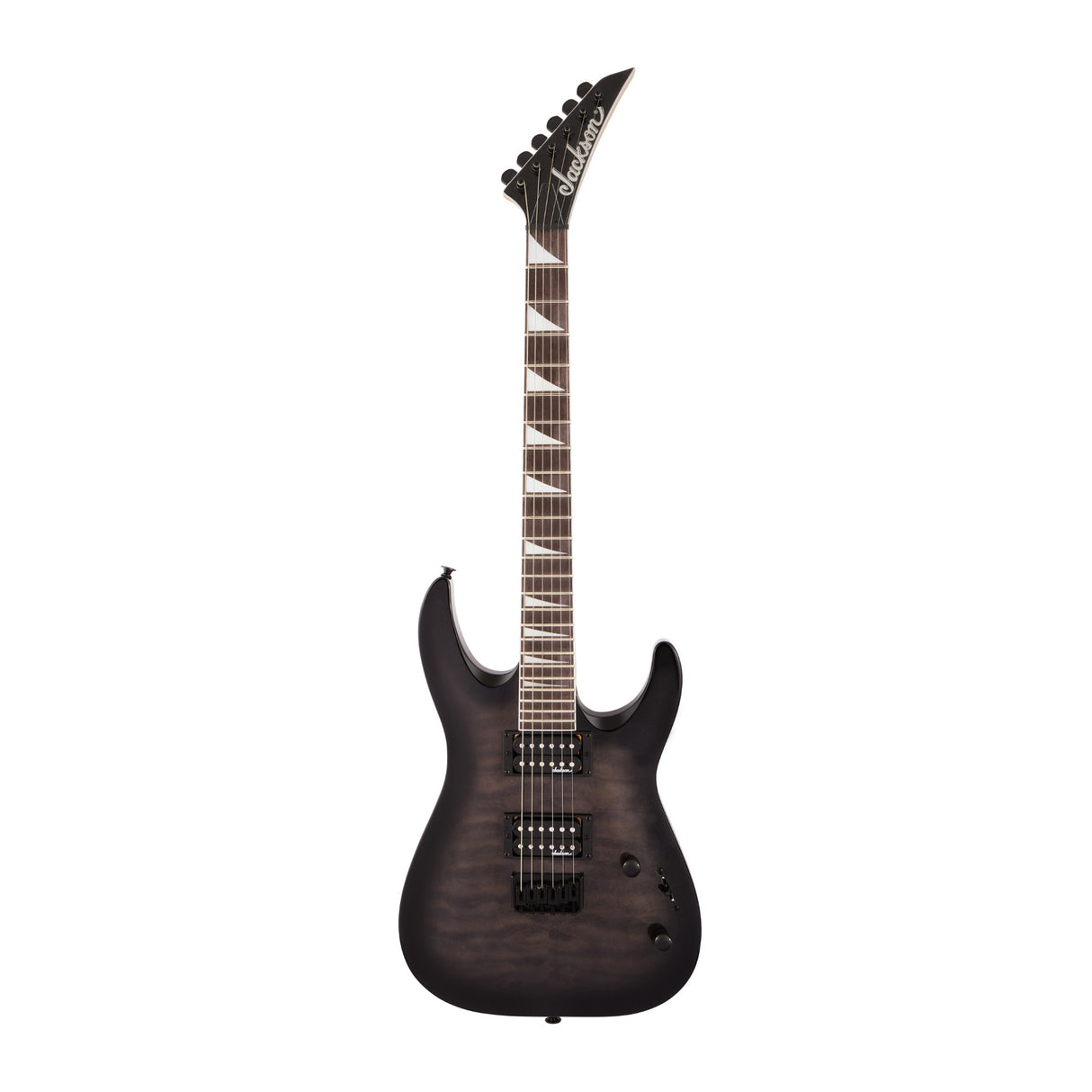 Jackson JS Series Dinky Arch Top JS32Q DKA HT Guitar (Transparent Black Burst)