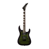 Jackson JS Series Dinky Arch Top JS32Q DKA HT Guitar (Transparent Green Burst)