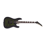 Jackson JS Series Dinky Arch Top JS32Q DKA HT Guitar (Transparent Green Burst)