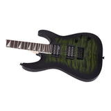 Jackson JS Series Dinky Arch Top JS32Q DKA HT Guitar (Transparent Green Burst)