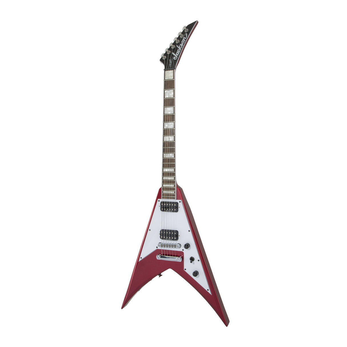 Jackson X Series Signature Scott Ian King V KVXT Guitar (Candy Apple Red)