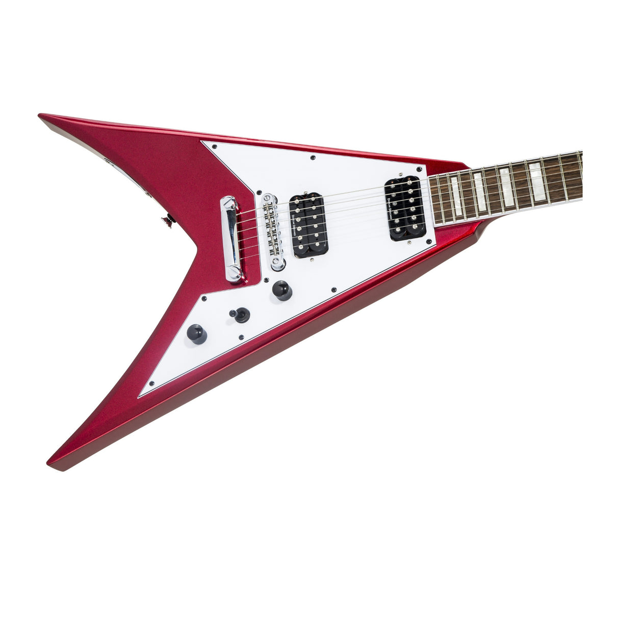 Jackson X Series Signature Scott Ian King V KVXT Guitar (Candy Apple Red)