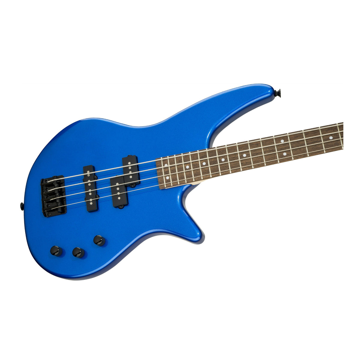 Jackson JS Series Spectra Bass JS2 4-String Electric Guitar (Metallic Blue)