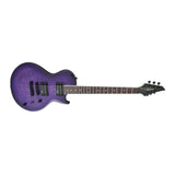 Jackson JS Series Monarkh SC JS22Q Electric Guitar (Transparent Purple Burst) (Open Box)