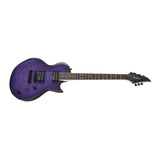 Jackson JS Series Monarkh SC JS22Q Electric Guitar (Transparent Purple Burst) (Open Box)