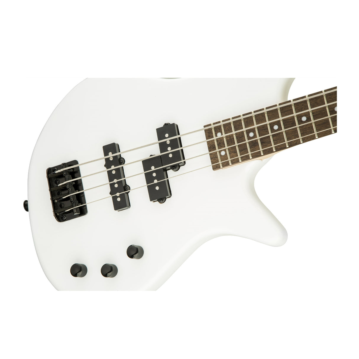 Jackson JS Series Spectra Bass JS2 4-String Electric Guitar (Snow White)