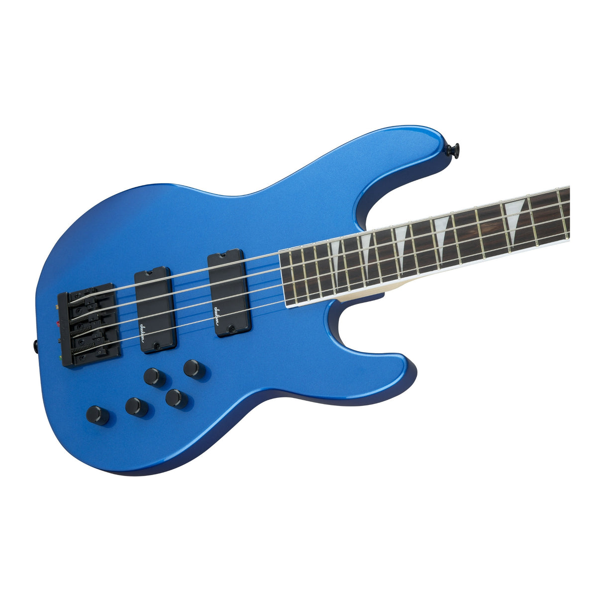 Jackson JS Series Concert Bass JS3 4-String Guitar (Right-Handed, Metallic Blue)