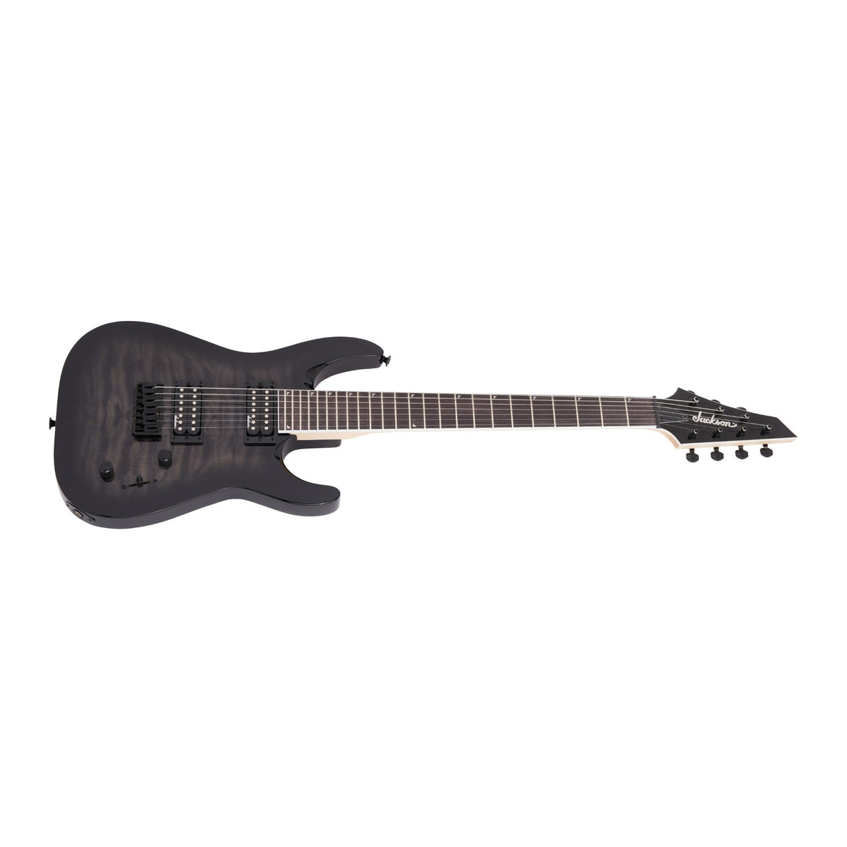 Jackson JS Series Dinky Arch Top 7-String JS22Q-7 DKA HT Electric Guitar (Black)