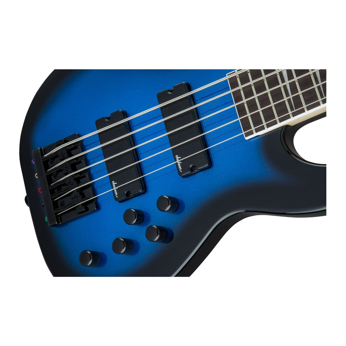 Jackson JS Series Concert Bass JS3V 5-String Electric Guitar (Metallic Blue)