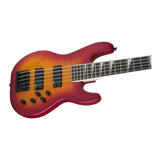 Jackson JS Series Concert Bass JS3VQ 5-String Electric Guitar (Cherry Burst)