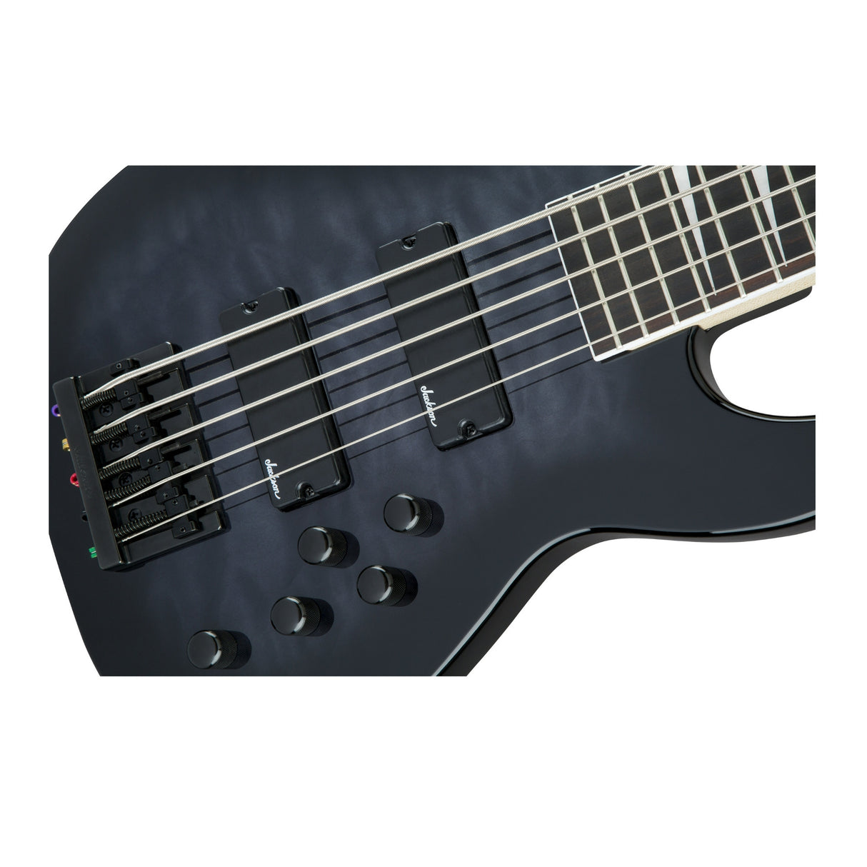 Jackson JS Series Concert Bass JS3VQ 5-String Electric Guitar (Black Burst)